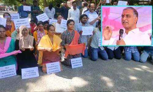 గురుకుల అభ్యర్థుల నిరసనపై మాజీ మంత్రి హరీష్ రావు ఆసక్తికర ట్వీట్.. ప్రభుత్వంపై ఫైర్