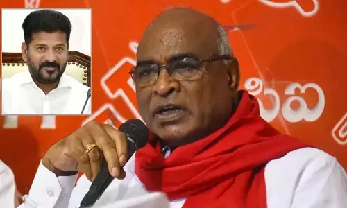 కడెం ప్రాజెక్టు హరిత హోటల్‌ను ప్రైవేటుకు ఇవ్వొద్దు: సీఎంకు చాడ వెంకట్‌రెడ్డి లేఖ