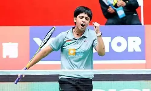 World Junior Championships : క్వార్టర్ ఫైనల్‌కు యువ షట్లర్ తన్వి శర్మ