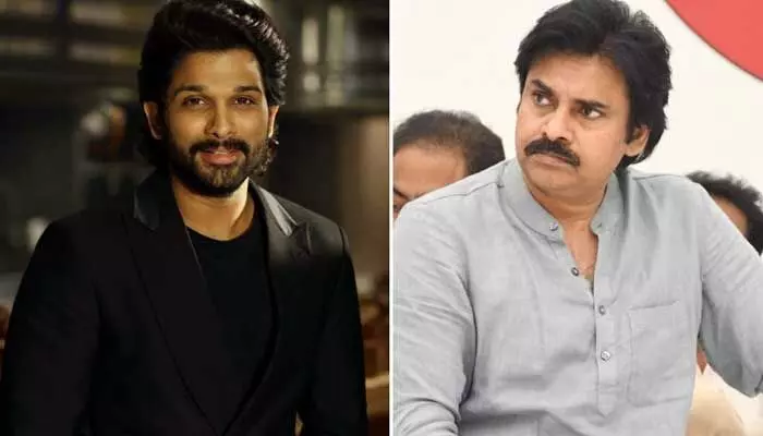 మరోసారి బయటపడిన అల్లు, మెగా ఫ్యామిలీ మధ్య విభేదాలు! మరోసారి బయటపడిన అల్లు, మెగా ఫ్యామిలీ మధ్య విభేదాలు!