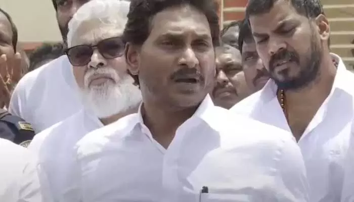 AP News:సీఎం చంద్రబాబు పై వైఎస్ జగన్ సంచలన వ్యాఖ్యలు..! AP News:సీఎం చంద్రబాబు పై వైఎస్ జగన్ సంచలన వ్యాఖ్యలు..!