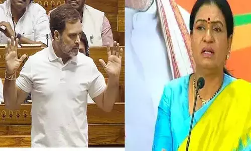 అసలు విషయాలు పక్కన పెట్టి మత రాజకీయాలా?.. రాహుల్‌గాంధీపై ఎంపీ డీకే అరుణ ఫైర్
