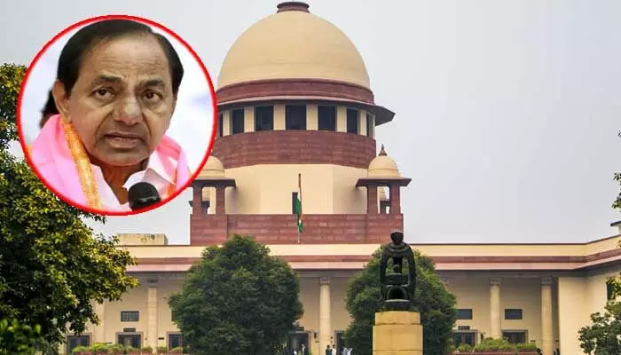 BREAKING : సుప్రీం కోర్టును ఆశ్రయించిన కేసీఆర్ BREAKING : సుప్రీం కోర్టును ఆశ్రయించిన కేసీఆర్