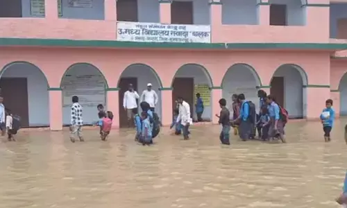 బీహార్‌లో వరదలు.. ముజఫర్‌పూర్ జిల్లాలో నీటమునిగిన ఇళ్లు, పాఠశాలలు