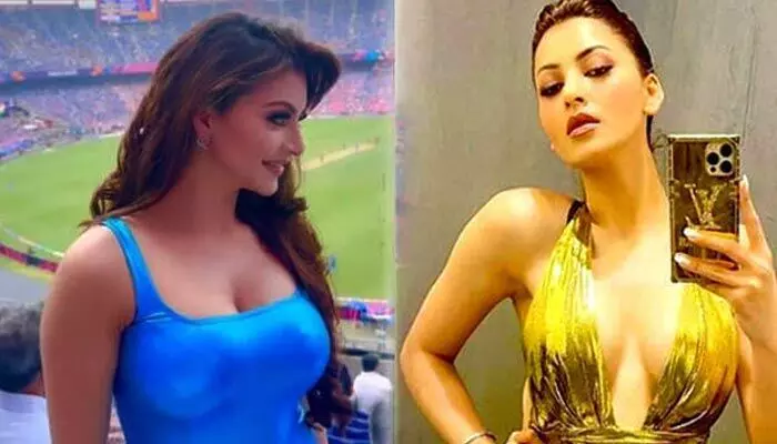 Urvashi Rautela : ఊర్వశీ ఫోన్ ట్యాప్..అతనితో మాట్లాడుతున్న ప్రైవేట్ కాల్ లీక్ Urvashi Rautela : ఊర్వశీ ఫోన్ ట్యాప్..అతనితో మాట్లాడుతున్న ప్రైవేట్ కాల్ లీక్