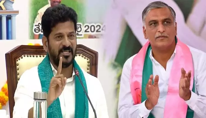 Revanth Reddy : హరీశ్ రావు రాజీనామా చాలెంజ్ పై సీఎం రేవంత్ రెడ్డి రియాక్షన్ Revanth Reddy : హరీశ్ రావు రాజీనామా చాలెంజ్ పై సీఎం రేవంత్ రెడ్డి రియాక్షన్