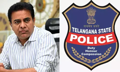 24/7 ప్రజా సేవకు కట్టుబడి ఉన్నాం!.. కేటీఆర్ ట్వీట్ కు తెలంగాణ పోలీస్ రిప్లై