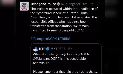 లారీ డ్రైవర్‌పై బూతు పురాణం.. జీడిమెట్ల ట్రాఫిక్ ఎస్సై ట్రాన్స్‌ఫర్