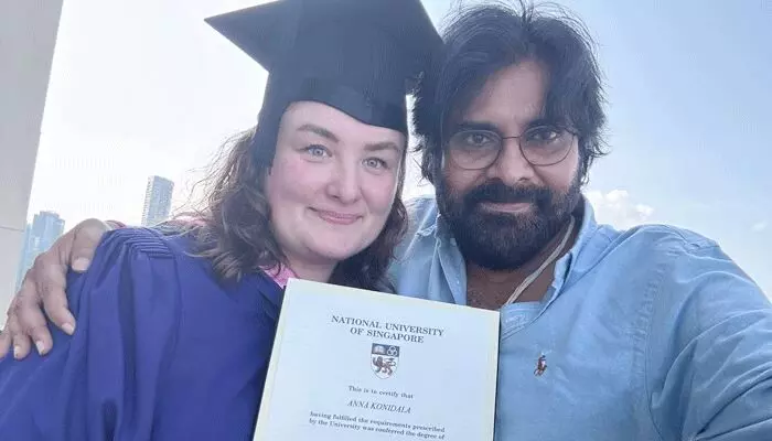 Pawan Kalyan-Anna Leznova:ఆ యూనివర్సిటీలో మాస్టర్స్ పట్టా పొందిన డిప్యూటీ CM పవన్ భార్య.. ఎన్నోసారంటే? Pawan Kalyan-Anna Leznova:ఆ యూనివర్సిటీలో మాస్టర్స్ పట్టా పొందిన డిప్యూటీ CM పవన్ భార్య.. ఎన్నోసారంటే?