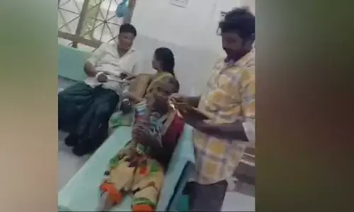 ప్రభుత్వాసుపత్రిలో వైద్యం కరువు.. రోగులను పట్టించుకోని వైద్యులు..