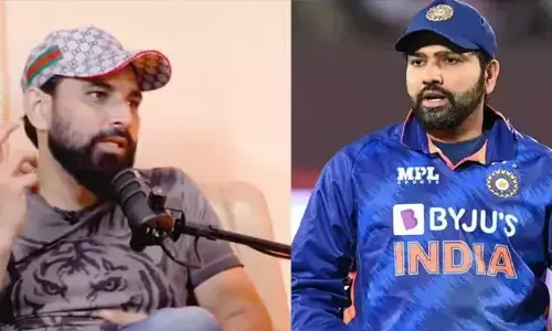 రోహిత్‌పై షమీ ఆసక్తికర వ్యాఖ్యలు.. నెట్స్‌లో నన్ను ఎదుర్కోలేడని కామెంట్