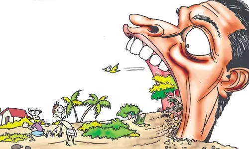 సర్కార్ స్థలాలకు రక్షణేది..? శంషాబాద్‌లో ప్రభుత్వ భూముల ఆక్రమణ