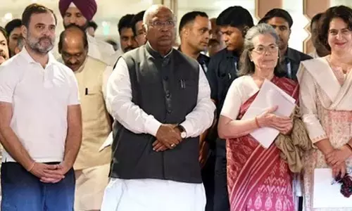 Cpp meeting: రేపు కాంగ్రెస్ పార్లమెంటరీ పార్టీ సమావేశం..సభలో అనుసరించాల్సిన వ్యూహాలపై చర్చ!