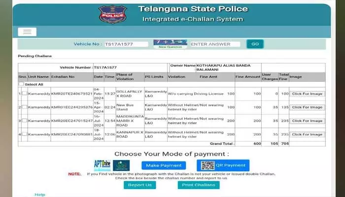 Traffic Police : బైక్ ఒకరిది.. ఫైన్ మరొకరికి.. Traffic Police : బైక్ ఒకరిది.. ఫైన్ మరొకరికి..