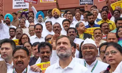 INDIA bloc : నేడు పార్లమెంటులో ‘ఇండియా’ ఎంపీల నిరసన