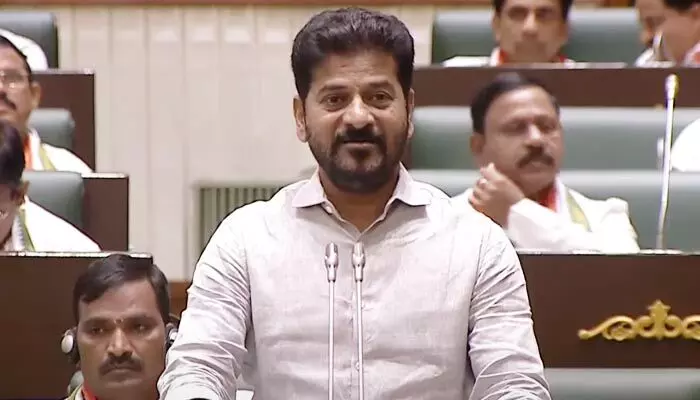 TG Assembly: బీఆర్ఎస్ నేతలకు మంచి బుద్ధి కలగాలని ప్రార్థిస్తున్నా.. అసెంబ్లీలో సీఎం రేవంత్ సెటైర్లు TG Assembly: బీఆర్ఎస్ నేతలకు మంచి బుద్ధి కలగాలని ప్రార్థిస్తున్నా.. అసెంబ్లీలో సీఎం రేవంత్ సెటైర్లు