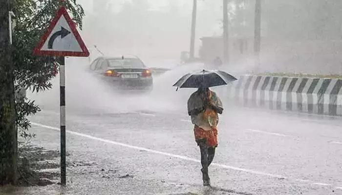 రాష్ట్ర ప్రజలకు అలర్ట్.. పలు జిల్లాల్లో విస్తారంగా కురుస్తున్న వర్షాలు రాష్ట్ర ప్రజలకు అలర్ట్.. పలు జిల్లాల్లో విస్తారంగా కురుస్తున్న వర్షాలు