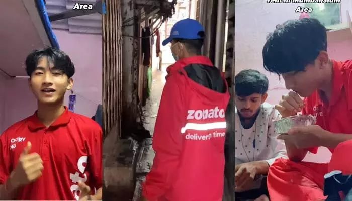 డెలివరీ బాయ్ హోమ్ టూర్.. చూస్తే షాక్ అవ్వాల్సిందే.. డెలివరీ బాయ్ హోమ్ టూర్.. చూస్తే షాక్ అవ్వాల్సిందే..