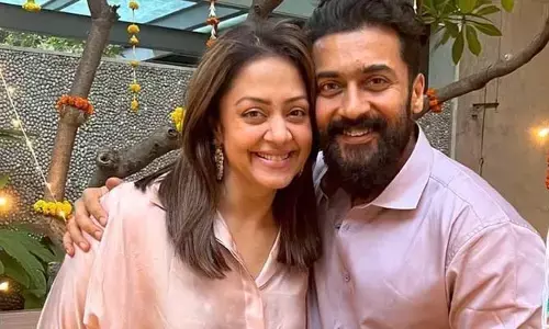 Suriya jyothika: భర్త పుట్టినరోజు సందర్భంగా ఊహించని సర్ప్రైజ్ ఇచ్చిన జ్యోతిక