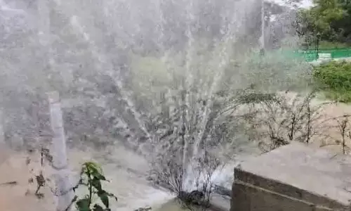 Leakage: నీరు వృధాగా పోతున్న.. పట్టించుకోరేం