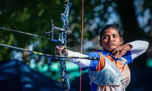 Paris Olympics : క్వార్టర్ ఫైనల్స్‌కు దూసుకెళ్లిన భారత మహిళల ఆర్చరీ జట్టు
