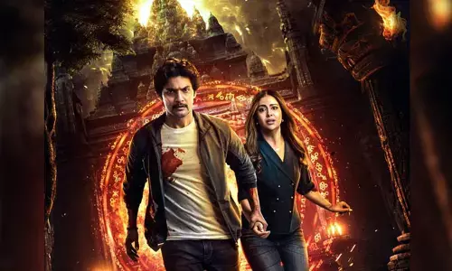 డివోష‌న‌ల్ థ్రిల్లర్.. ఆది ‘షణ్ముఖ’ నుంచి పవర్‌ఫుల్ పోస్టర్ రిలీజ్