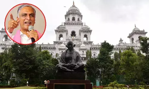 TG Assembly : అప్పుడు విమర్శించి రూ.10వేల కోట్ల భూములు అమ్ముతారా.. హరీష్ రావు ఫైర్