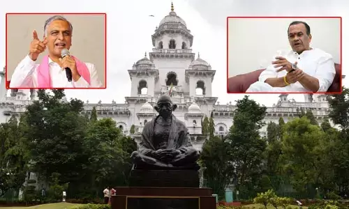 TG Assembly : అసెంబ్లీలో హరీష్ రావు Vs కోమటిరెడ్డి వెంకట్‌రెడ్డి
