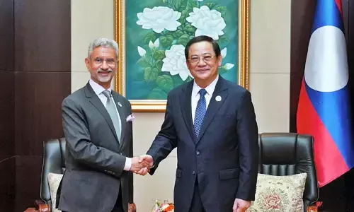 ASEAN: లావోస్ ప్రధానితో భారత పౌరుల అక్రమ రవాణాపై జైశంకర్ చర్చలు