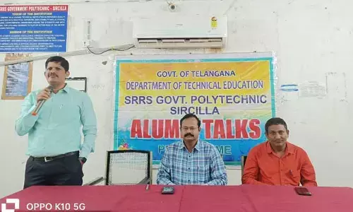 Railway Vigilance Officer : పాలిటెక్నిక్ కళాశాలలో అలుమ్నిటాక్స్ కార్యక్రమం..