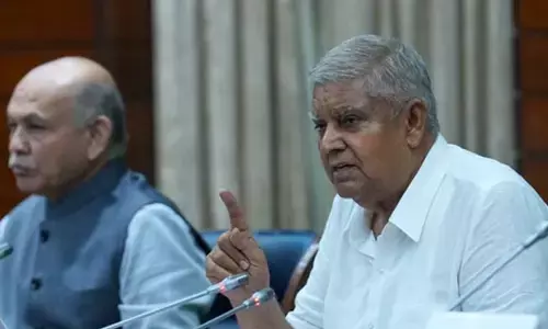 Vice president dhankhad : ప్రజాస్వామ్య పరిరక్షణలో పార్లమెంటుదే కీలక పాత్ర..ఉపరాష్ట్రపతి ధన్ ఖడ్