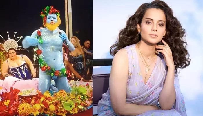 Kangana Ranaut: ఒలింపిక్స్ వేడుకల్లో నగ్న ప్రదర్శన.. ఫైర్ బ్రాండ్ సంచలన పోస్ట్ Kangana Ranaut: ఒలింపిక్స్ వేడుకల్లో నగ్న ప్రదర్శన.. ఫైర్ బ్రాండ్ సంచలన పోస్ట్
