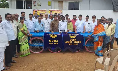 Lions Club : ఒకే రోజు.. రూ. 3 లక్షలతో సామాజిక కార్యక్రమాలు..