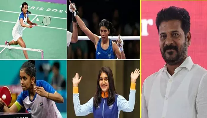 Paris Olympics 2024: ఒలింపిక్స్లో తెలంగాణ అథ్లెట్స్కు సీఎం రేవంత్ ఫోన్.. Paris Olympics 2024: ఒలింపిక్స్లో తెలంగాణ అథ్లెట్స్కు సీఎం రేవంత్ ఫోన్..