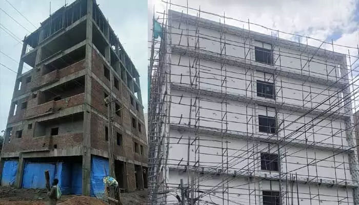 Illegal constructions : అనుమతులు ఉండవు.. అయినా నిర్మాణాలు ఆగవు.. Illegal constructions : అనుమతులు ఉండవు.. అయినా నిర్మాణాలు ఆగవు..