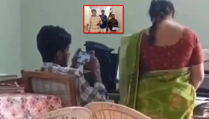 తాపీగా పబ్జీ ఆడుతున్న ఉద్యోగి.. ఆకస్మిక షాక్ ఇచ్చిన జనసేన ఎమ్మెల్యే తాపీగా పబ్జీ ఆడుతున్న ఉద్యోగి.. ఆకస్మిక షాక్ ఇచ్చిన జనసేన ఎమ్మెల్యే