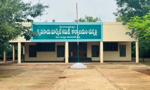 Marpally : మర్పల్లి  వ్యవసాయ మార్కెట్ పీఠంపై ఉత్కంఠ..
