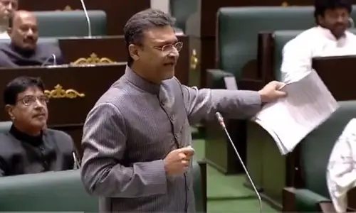 Akbaruddin : హైద‌రాబాద్‌లో లా అండ్ ఆర్డ‌ర్ ఎక్క‌డ‌..? అసెంబ్లీలో అక్బరుద్దీన్ ఫైర్
