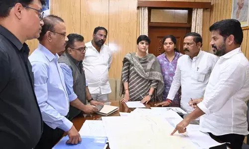 Krishna vikarabad railway line : వికారాబాద్-కృష్ణా రైల్వే లైన్.. రైల్వే అధికారులకు సీఎం సూచనలు