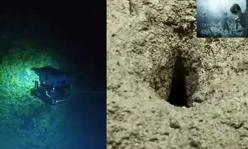 Aliens : సముద్ర గర్భంలో వింత ఆకారాలు.. ఏలియన్స్ పనేనా?
