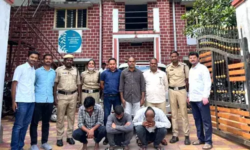 ganja seized : వేర్వేరు ఘటనల్లో రెండు కిలోల గంజాయి స్వాధీనం