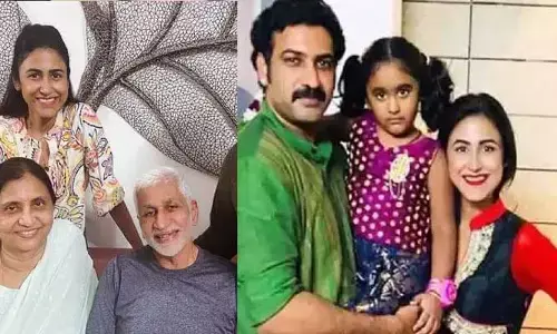 Taraka Ratnas wife Alekhya : విజయ్ సాయి రెడ్డి ఇంట్లో తారకరత్న భార్య.. నందమూరి ఫ్యామిలీ వదిలేసినట్లేనా?