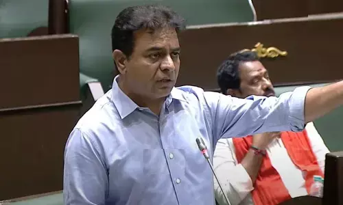 TG Assembly: ఓట్లకు ముందు అభయహస్తం.. ఓట్ల తరువాత శూన్యహస్తం: అసెంబ్లీలో కేటీఆర్ సెటైర్లు