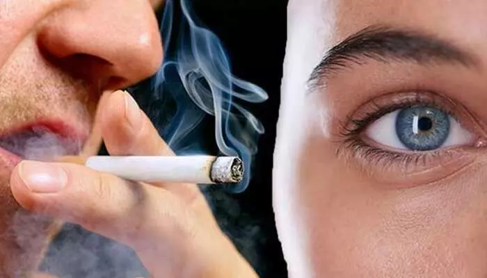 Smoking: తస్మాత్ జాగ్రత్త!.. స్మోకింగ్తో కంటి చూపు కోల్పోవడం ఖాయం అంటున్న నిపుణులు.. Smoking: తస్మాత్ జాగ్రత్త!.. స్మోకింగ్తో కంటి చూపు కోల్పోవడం ఖాయం అంటున్న నిపుణులు..