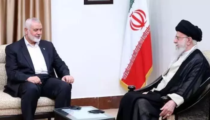 Israyel Iran: హమాస్ చీఫ్ హత్య..ఇజ్రాయెల్పై ప్రత్యక్ష దాడికి ఇరాన్ ఆదేశాలు! Israyel Iran: హమాస్ చీఫ్ హత్య..ఇజ్రాయెల్పై ప్రత్యక్ష దాడికి ఇరాన్ ఆదేశాలు!