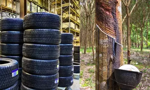 Tyre production: సహజ రబ్బరు కొరత కారణంగా తగ్గిన టైర్ల ఉత్పత్తి