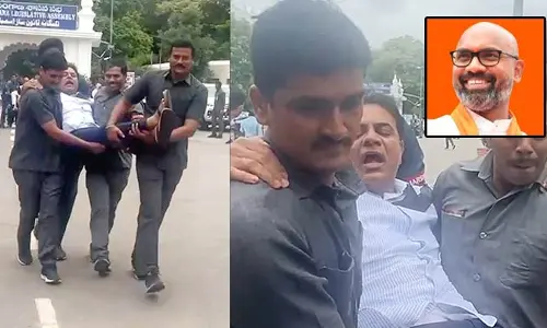 Dharmapuri Arvind : ఖాకీలు కూడా దేకట్లే! కేటీఆర్ అరెస్ట్‌పై ధర్మపురి అర్వింద్ సెటైర్లు!
