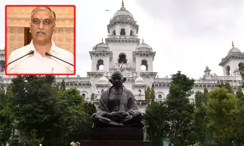 TG Assembly : అసెంబ్లీ సెషన్ స్టార్ట్.. కౌరవులు అంటూ కాంగ్రెస్ సభ్యులపై హరీష్ రావు ఫైర్