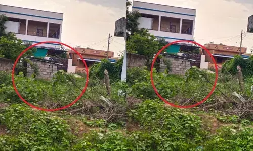 Kothagudem: దర్జాగా కబ్జా..! పాత కొత్తగూడెంలో అక్రమార్కుల ఆగడాలు