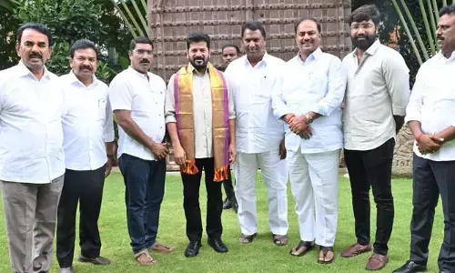 BIG BREAKING: సీఎం రేవంత్‌ ఇంటికి వెళ్లిన ఎమ్మెల్యే కృష్ణమోహన్ రెడ్డి